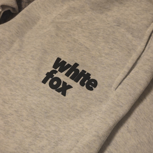 White Fox Boutique Gray Hoodie and Sweatpants Set - Picture 2 of 7